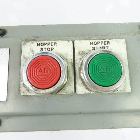 Allen-Bradley 2-Button Pushbutton Control Station Start/Stop 6"x4"x3"