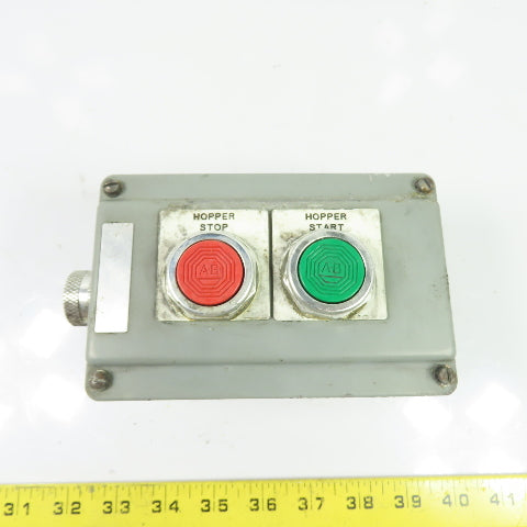 Allen-Bradley 2-Button Pushbutton Control Station Start/Stop 6"x4"x3"