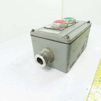 Allen-Bradley 2-Button Pushbutton Control Station Start/Stop 6"x4"x3"