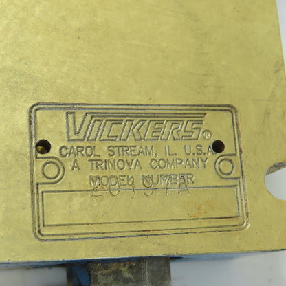 Vickers 20197A Hydraulic Solenoid Control Valve 120VAC