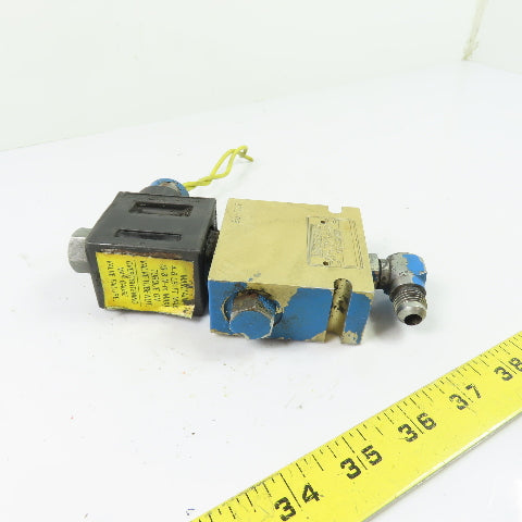 Vickers 20197A Hydraulic Solenoid Control Valve 120VAC