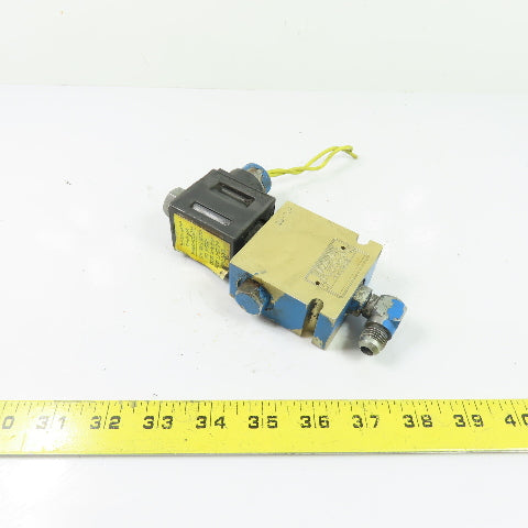 Vickers 20197A Hydraulic Solenoid Control Valve 120VAC