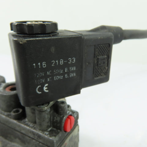 ARO A212SS-120-A 2-Position Solenoid Pneumatic Control Valve 120VAC 1/4"npt