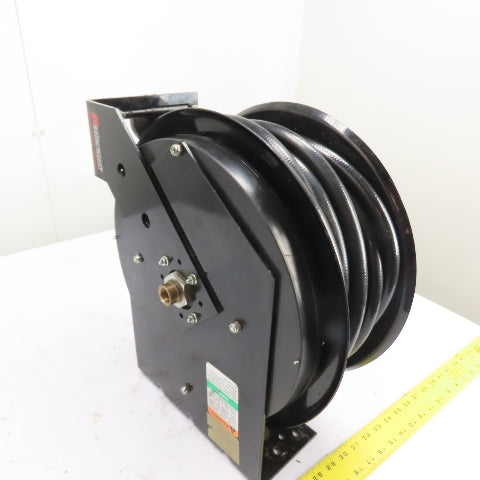 Balcrank 2120-013 50Ft 1/2" Medium Pressure Spring Rewind Oil Hose Reel 3000PSI