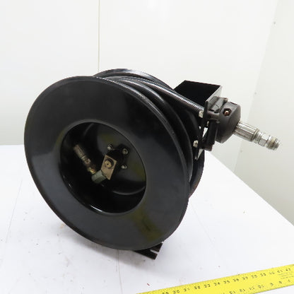Balcrank 2120-013 50Ft 1/2" Medium Pressure Spring Rewind Oil Hose Reel 3000PSI