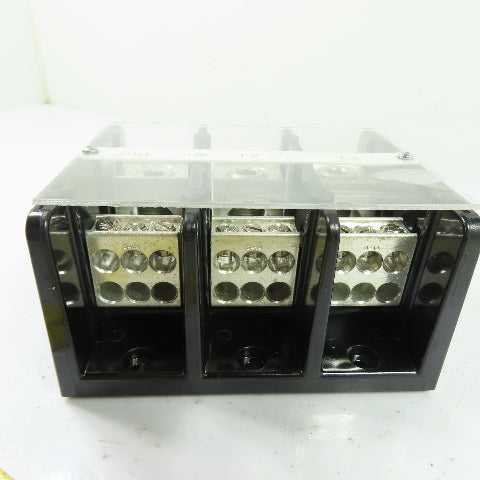 Allen-Bradley 1492-PD3163 335A 3-Pole Power Distribution Block 600V Ser B
