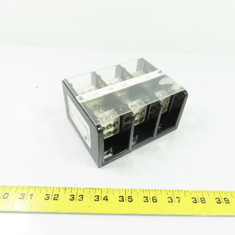 Allen-Bradley 1492-PD3163 335A 3-Pole Power Distribution Block 600V Ser B