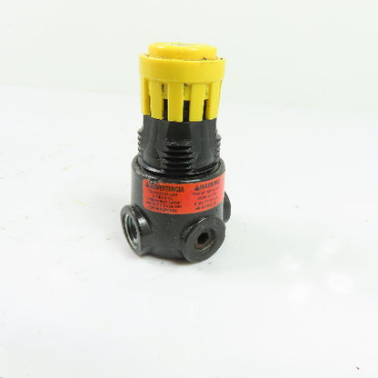 Parker 14R113FC 1/4" NPT Miniature Pneumatic Air Pressure Regulator 300PSI