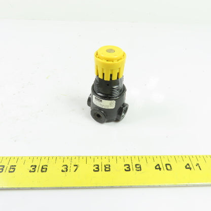 Parker 14R113FC 1/4" NPT Miniature Pneumatic Air Pressure Regulator 300PSI