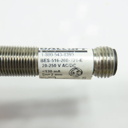 Balluff BES-516-208-S21-E M12 4-Pin Inductive Proximity Sensor 20-250V AC/DC