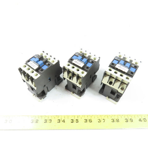Telemecanique LC1D0910 9A 3-Pole IEC Motor Contactor 1NO Aux 24VAC Coil Lot Of 3