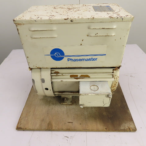 Phasemaster 1-215T-200 5HP 220V Single to Three Phase Rotary Phase Converter