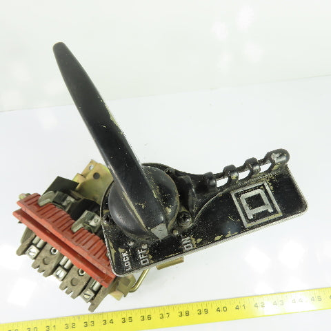 Square D 9421-G103C 30A 3-Pole Safety Disconnect Switch 600V