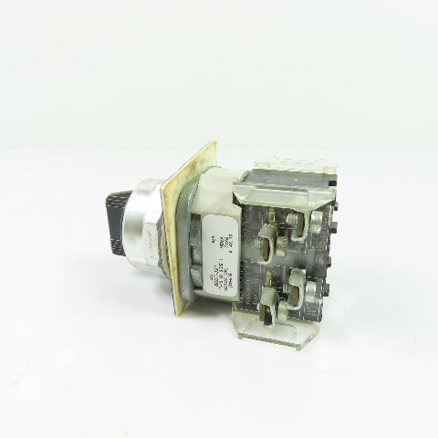 Allen-Bradley 800T-J91 2-Position Selector Switch 600V Ser T