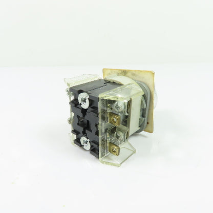 Allen-Bradley 800T-J91 2-Position Selector Switch 600V Ser T