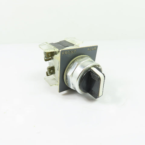 Allen-Bradley 800T-J91 2-Position Selector Switch 600V Ser T