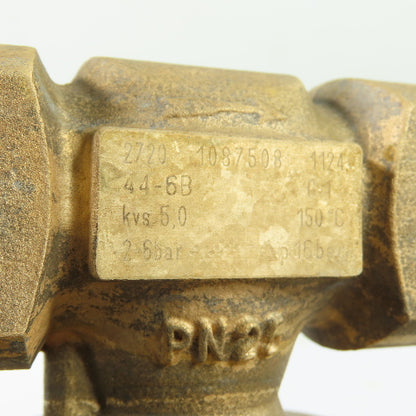 SAMSON 44-6B Bronze Excess Pressure Regulator Valve PN25 G 1" 2-6Bar
