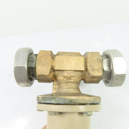 SAMSON 44-6B Bronze Excess Pressure Regulator Valve PN25 G 1" 2-6Bar