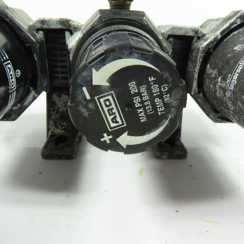 ARO N/A Pneumatic Air Line Filter Regulator Lubricator 200PSI 1/4" NPT