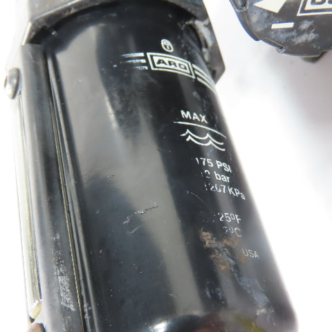 ARO N/A Pneumatic Air Line Filter Regulator Lubricator 200PSI 1/4" NPT