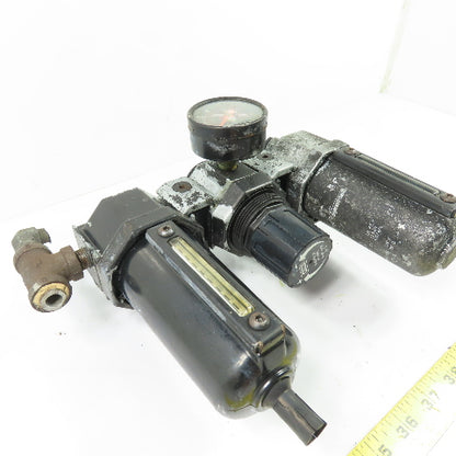 ARO N/A Pneumatic Air Line Filter Regulator Lubricator 200PSI 1/4" NPT
