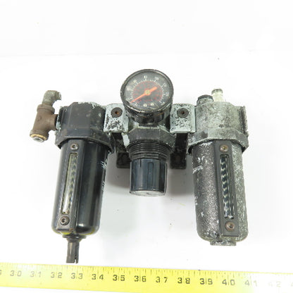ARO N/A Pneumatic Air Line Filter Regulator Lubricator 200PSI 1/4" NPT