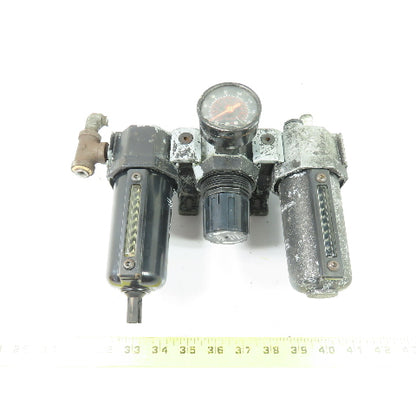 ARO N/A Pneumatic Air Line Filter Regulator Lubricator 200PSI 1/4" NPT