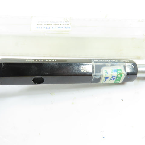 Hemco N/A 1/8-27 NPSF Thread Plug Gage GO PD .3692 NOTGO PD .3727