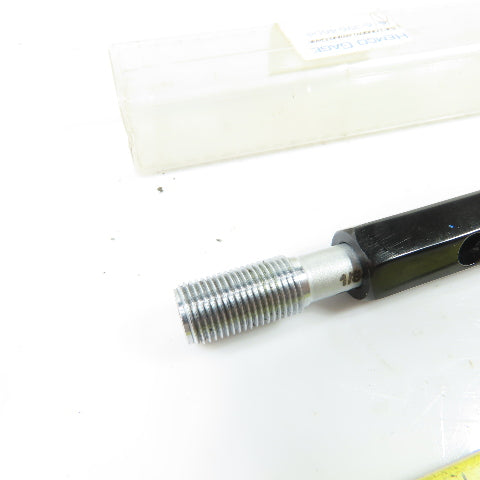 Hemco N/A 1/8-27 NPSF Thread Plug Gage GO PD .3692 NOTGO PD .3727