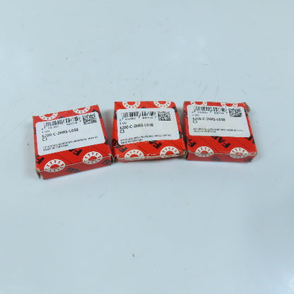 FAG 6200-C-2HRS-L038-C3 Sealed Deep Groove Ball Bearing 10x30x9mm lot of 3