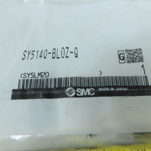 SMC SY5140-BL0Z-Q 5 Port Single Solenoid Valve Base Mounted