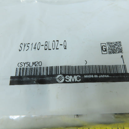 SMC SY5140-BL0Z-Q 5 Port Single Solenoid Valve Base Mounted