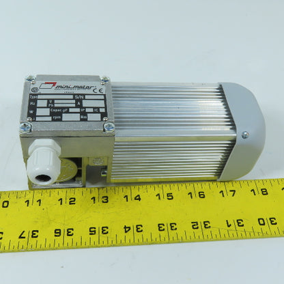 Mini Motor BCE2000/T AC Gearmotor 3Ph 277/480V 60Hz 300:1 Ratio 10.8RPM