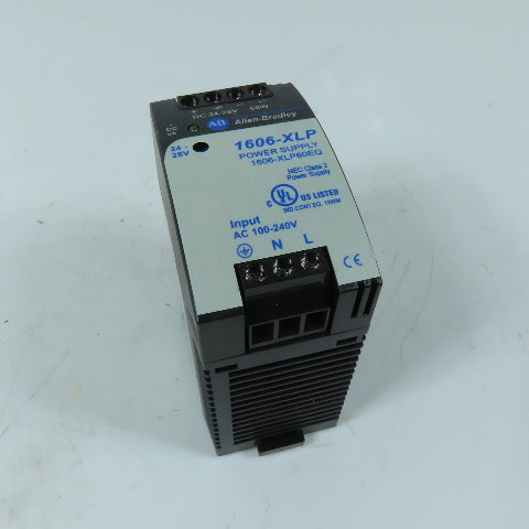 Allen-Bradley 1606-XLP60EQ 60W Power Supply 24-28VDC Output 100-240VAC Input