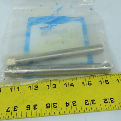 System Plast VG-232-6-38 Stainless Steel Adjusting Rod 5/8" x 6" 3/8-16 Thread