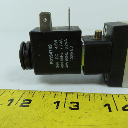 Parker P0194749 P2LAX511ESNDDB49 5/2 Single Solenoid Pneumatic Valve 24VDC