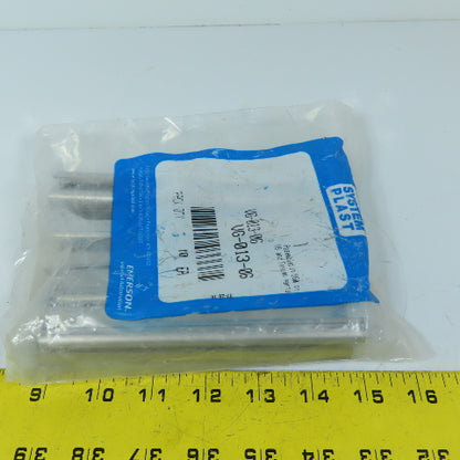 System Plast VG-013-06 6" Stainless Steel Guide Rail Splice Sleeve Pkg. Of 10