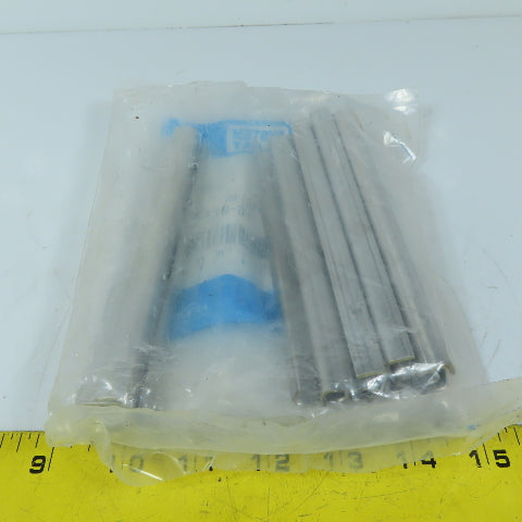 System Plast VG-013-06 6" Stainless Steel Guide Rail Splice Sleeve Pkg. Of 10