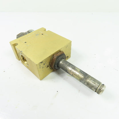 Vickers 20197A 3-Way Pressure Relief Valve Manifold Block