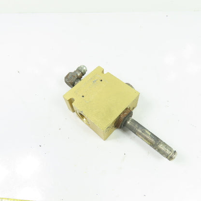 Vickers 20197A 3-Way Pressure Relief Valve Manifold Block