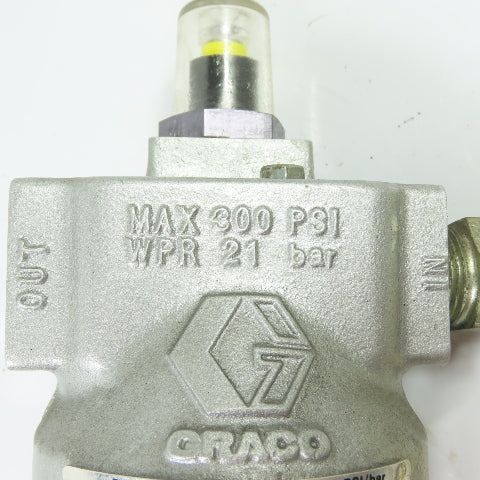 Graco 214-001 Low Pressure Medium Volume Red Alert Filter 300PSI 6GPM 3/4" NPT