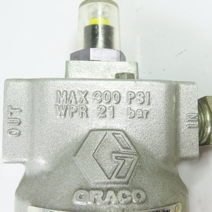 Graco 214-001 Low Pressure Medium Volume Red Alert Filter 300PSI 6GPM 3/4" NPT