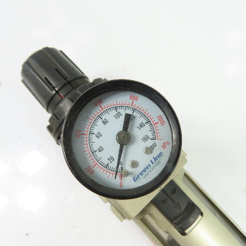 SMC AW30-N03D-Z Pneumatic Filter Regulator 3/8" NPT 125PSI Max