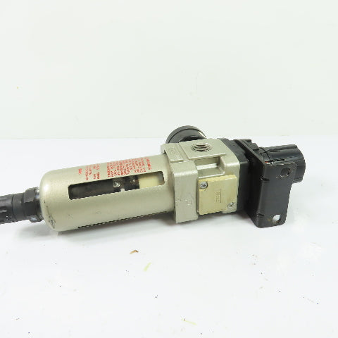 SMC AW30-N03D-Z Pneumatic Filter Regulator 3/8" NPT 125PSI Max