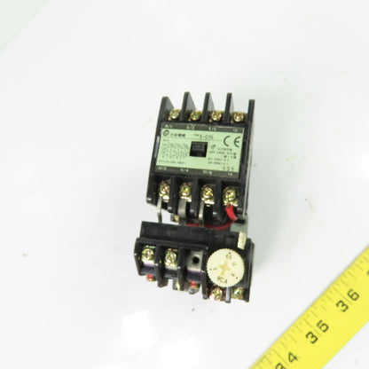 Shihlin S-C11L 3-Pole Magnetic Contactor 220-550VAC w/ Overload Relay 5-12A