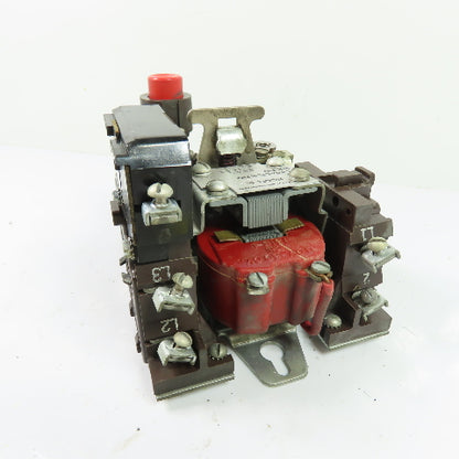 Cutler-Hammer 9586H6067G 6-1-3 NEMA Size 0 Contactor w/ Overload Relay 110V Coil