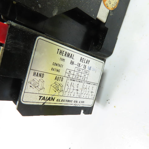C-25G 50A 3-Pole Contactor w/ Thermal Overload Relay 12-18A RH-18/15