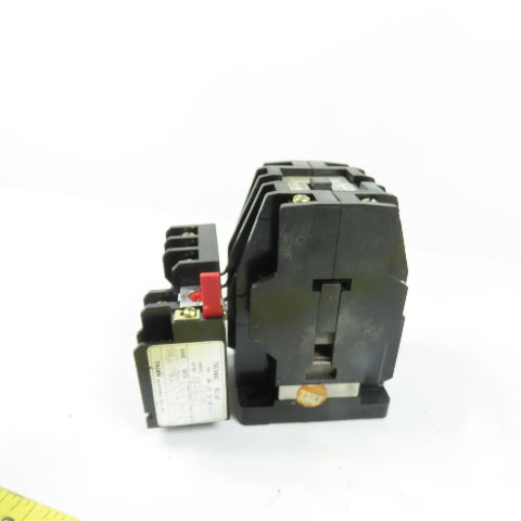 C-25G 50A 3-Pole Contactor w/ Thermal Overload Relay 12-18A RH-18/15