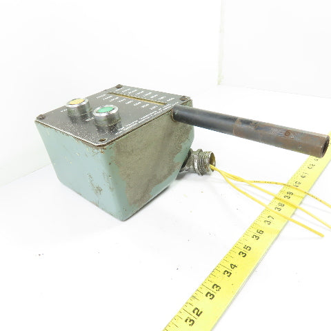 FASTER/SLOWER Speed Control Station w/Dual RPM Indicator Scale 230-1750 460-3500