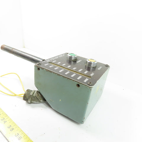 FASTER/SLOWER Speed Control Station w/Dual RPM Indicator Scale 230-1750 460-3500